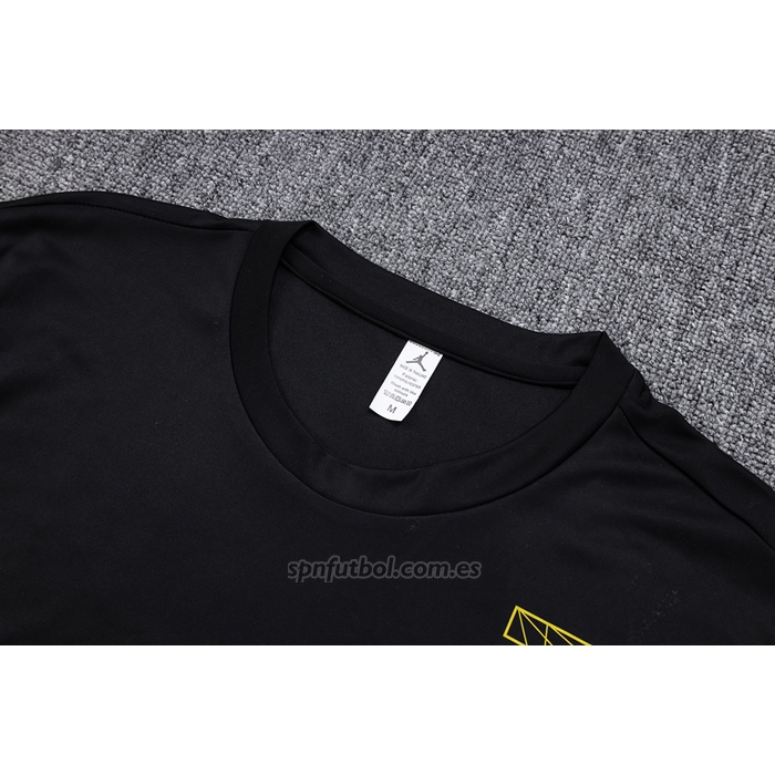 Chandal del Paris Saint-Germain Jordan Manga Corta 2023-2024 Negro - Pantalon Corto